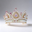 Rhinestone Crown Hair Accessory For Wedding And Birthday