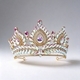 Rhinestone Crown Hair Accessory For Wedding And Birthday