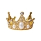Silberne Perlen-Blumen-Kronen-Tiara aus Legierung