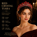 Baroque Crown Headpiece Bridal Tiara Headband