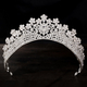 Baroque Crown Headpiece Bridal Tiara Headband