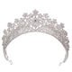 Baroque Crown Headpiece Bridal Tiara Headband