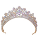 Baroque Crown Headpiece Bridal Tiara Headband