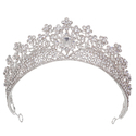 Baroque Crown Headpiece Bridal Tiara Headband