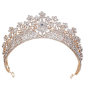 Baroque Crown Headpiece Bridal Tiara Headband