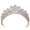 Baroque Crown Headpiece Bridal Tiara Headband
