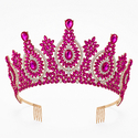 Baroque Rhinestone Bridal Tiara Crown