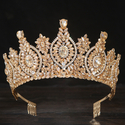 Baroque Rhinestone Bridal Tiara Crown