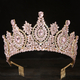 Baroque Rhinestone Bridal Tiara Crown