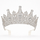 Baroque Rhinestone Bridal Tiara Crown