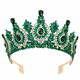 Baroque Rhinestone Bridal Tiara Crown