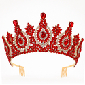 Baroque Rhinestone Bridal Tiara Crown