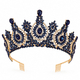 Baroque Rhinestone Bridal Tiara Crown