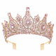 Baroque Rhinestone Bridal Tiara Crown