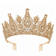 Baroque Rhinestone Bridal Tiara Crown
