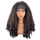 Ice Silk Long Curly Headband Wig