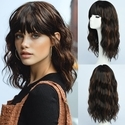 Short Curly Bob Synthetic Wig With Bangs