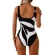 Women's One-Piece Swimsuit European American Style