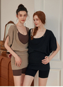 Lazy-Style Yoga Cover-Up Bodysuit For Gym And Outdoor Training