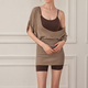 Lazy-Style Yoga Cover-Up Bodysuit For Gym And Outdoor Training