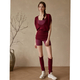 Lazy-Style Yoga Cover-Up Bodysuit For Gym And Outdoor Training