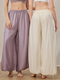 Loose Wide Leg Yoga Pants For Women Solid Color Relaxed Fit
