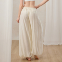 Loose Wide Leg Yoga Pants For Women Solid Color Relaxed Fit