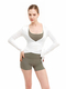 Long-Sleeve Yoga Outfit Set For Women