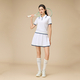 Color-Block Tennis Golf Skirt Two-Piece Set