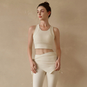 Shockproof High-Intensity Sports Bra With Slimming Back Design