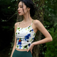 Ruched Slimming Breathable Quick-Dry Yoga Tank Top