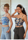 High-End Fashion Tank Top With Built-In Bra