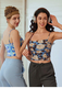 High-End Fashion Tank Top With Built-In Bra