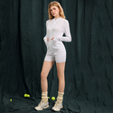 26-Gauge Strick-Tenniscardigan Und Golf-Zweiteiler-Set