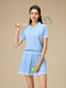 Premium Tennis Skirt And Polo Shirt Set