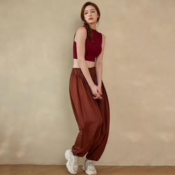 Burgundy Tank Top + Red