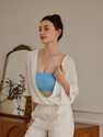 Linen Cotton Loose Fit Mid-Sleeve Yoga Top For Women