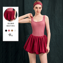 Women's Flowy Tennis Skirt With Built-In Shorts