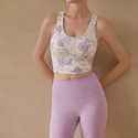 High-Impact Sports Bra Anti-Sagging Tank Top For Running And Yoga