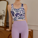 High-Impact Sports Bra Anti-Sagging Tank Top For Running And Yoga