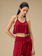 Bamboo Fiber Padded Tank Top Yoga Sports Bra