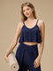 Bamboo Fiber Padded Tank Top Yoga Sports Bra