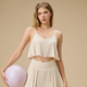 Bamboo Fiber Padded Tank Top Yoga Sports Bra