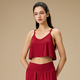 Bamboo Fiber Padded Tank Top Yoga Sports Bra