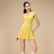 Women's Sleeveless Tennis Skirt With Zipper Quick-Dry Badminton Dress
