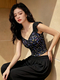 Printed Flutter Sleeve Cropped Yoga Bra Tank Top