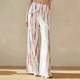 High-Waisted Wide-Leg Maternity Yoga Pants