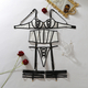 Black and white Sheer Mesh Fishbone Corset Slimming Shapewear Two-Piece Set