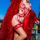 Sequin Embroidered Sheer Mesh Lingerie Two-Piece Set