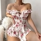 Off-Shoulder Lingerie Sleepwear For Women